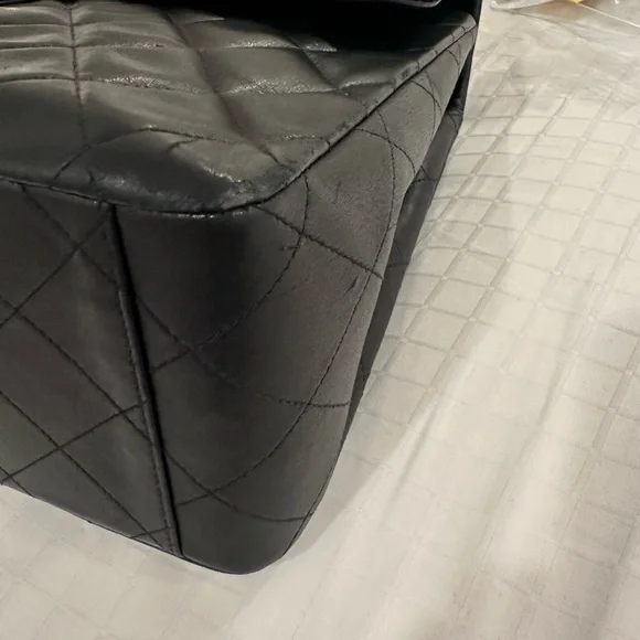 Chanel Black Quilted Leather Bag - Picture 7 of 12